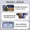 Lace Pearl Hollow Elastic Headwrap Boho-Chic Crystal Embellished Wide Headbands Elegant Wide Floral Headbands Luxury Hair Accessories for Weddings Vacations & Daily Styling 3 Pcs view 4
