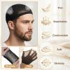 10pcs Stocking Wave Caps for Men Soft Breathable Wave Stocking Caps for Black Men Polyester Skull Cap for Sleeping view 4
