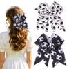 Kxepoc Soccer Bow Softball Scrunchies Hair Ties with Bows for Women 2 PCS view 1
