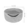 MAGICLULU Porcelain Shave Bowl with Marble Pattern Small Shaving Soap Bowl Decorative for Wet Shaving Grooming view 2