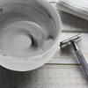 MAGICLULU Porcelain Shave Bowl with Marble Pattern Small Shaving Soap Bowl Decorative for Wet Shaving Grooming view 4