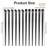 12Pcs Fluffy Eyeshadow Brush Angled Eyeshadow Blending Brush view 2