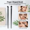 12Pcs Fluffy Eyeshadow Brush Angled Eyeshadow Blending Brush view 3