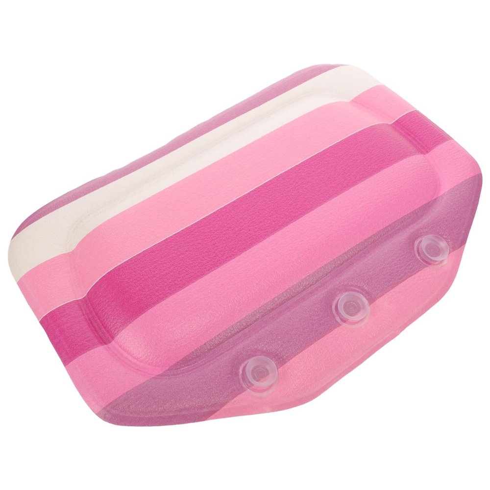 Hoement Bathtub Pillow with Suction Cups, Soaking Tub Headrest Cushion, Foam Bath Neck Support for Spa, Bathroom, and Hot Tub Relaxation
