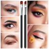 BETOOKY 6 Pcs Professional Eyebrow Makeup Brush Set 3 Angled Brow Brushes for Eyebrow Shaping and Eyeshadow Blending Travel Makeup Tools view 4