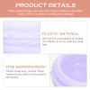30pcs 10ml Macaron Colorful Cosmetic Cream Jars with Lids, Refillable Empty Plastic Containers for Facial Mask, Eye Gel, Lotion Samples, Travel Skin Care Storage Style view 3