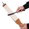 Garneck Leather Razor Strop with Dual Straps, Barber Sharpening Cloth Cowhide Straight Razor Strop for Mens Shaving Accessories view 4