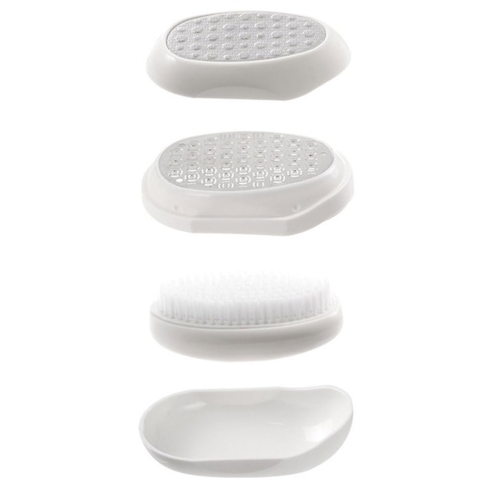 VICASKY Foot File Tool and Callus Remover White Foot Care Rasp for Home Salon Use Pedicure Tool Safe Exfoliator for Dead Skin and Hard Callus Removal
