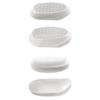 VICASKY Foot File Tool and Callus Remover White Foot Care Rasp for Home Salon Use Pedicure Tool Safe Exfoliator for Dead Skin and Hard Callus Removal view 1
