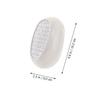 VICASKY Foot File Tool and Callus Remover White Foot Care Rasp for Home Salon Use Pedicure Tool Safe Exfoliator for Dead Skin and Hard Callus Removal view 2
