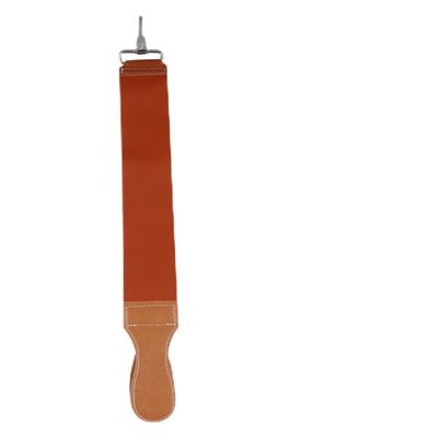 DIYEAH Double-layer Leather Razor Strop Barber Sharpening Strap Polishing Cloth for Straight Razors Professional Shaving Accessories