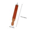DIYEAH Double-layer Leather Razor Strop Barber Sharpening Strap Polishing Cloth for Straight Razors Professional Shaving Accessories view 2