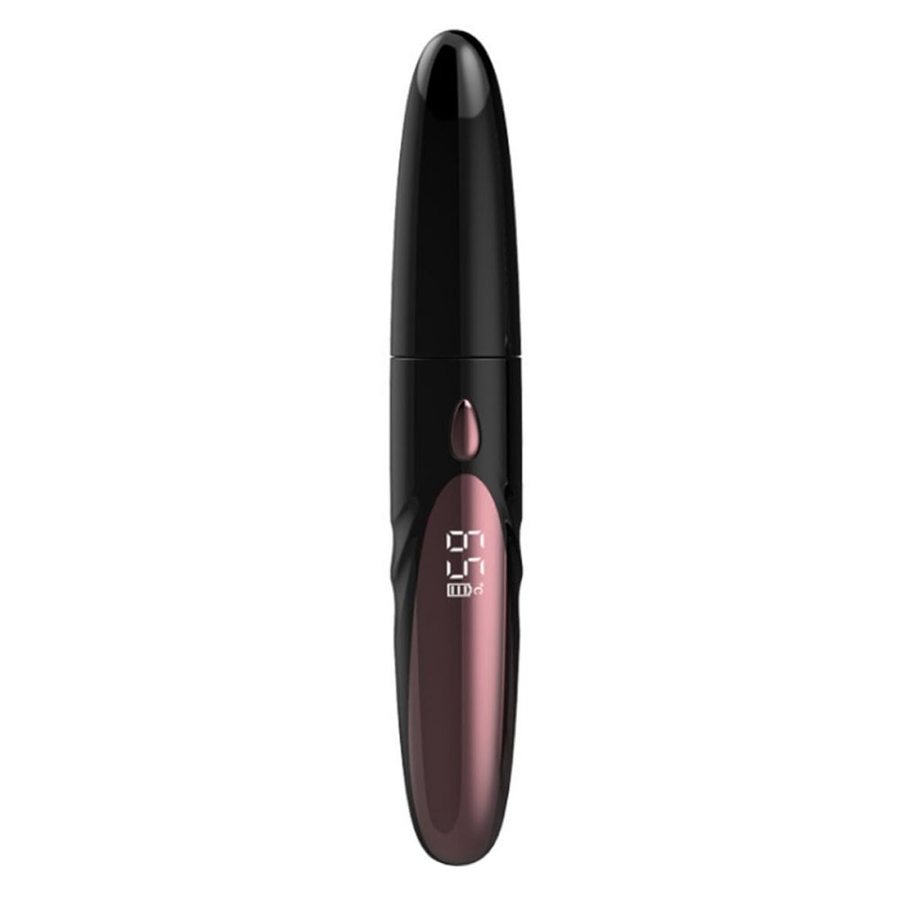 KICHOUSE Electric Heated Eyelash Curler for Women Curling Tool Black USB Rechargeable Eyelash Curling Device for Natural Curl Makeup Use
