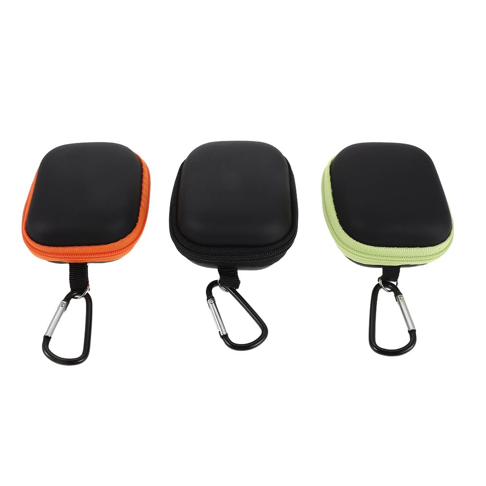 Gogogmee 3pcs Portable Essential Oil Roller Storage Bag 6-compartment Eva Hard Shell Organizer Case for 5ml Bottles Travel Carrying Essential Oil Bottle Bag