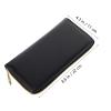 FOMIYES Hairdresser Scissor Leather Case Bag 2pcs Portable Pu Leather Scissor Pouch for Barber Stylist Tool Storage and Travel view 2