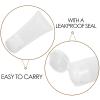 GRADENEVE 8pcs Frosted Plastic Travel Toiletry Bottles 20ml Refillable Squeeze Tubes with Flip Cap Portable Lotion Dispenser for Women Cosmetic Soft Tubes view 3