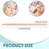 SNWbamood 200 Pcs Small Waxing Sticks Disposable Single Spatulas for Eyebrow, Lip, Nose, Hair Removal Professional Hard & Soft Wax Sticks for Salon or Home Use view 2