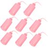 8pcs 250ml Eyelash Cleaning Squeeze Bottles with Leak-proof Bend Mouth, Refillable Eyelashes Wash Bottles for Women Lash Extension Cleaning view 1