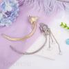 KINCHYGO, 2 Pack Phoenix Chinese Hair Sticks Flower Pearl Tassel Hair Pins view 3