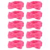 TIOSRU 10Pcs Hot Pink Valentine Spa Headbands for Women Girls view 1