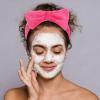 TIOSRU 10Pcs Hot Pink Valentine Spa Headbands for Women Girls view 4