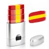 Red Yellow Red Face & Body Paint Stick, Sports Eye Black-Style Makeup Stick, Soccer Fan Makeup, Waterproof Sweatproof Cream Paint for Football Baseball Fans, Fiesta Party Flag Color Makeup view 1