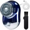Mini Electric Shaver, Waterproof Rechargeable Metal Portable Shaver, Wet & Dry Use for Men, Electric Foil view 1