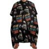 Stylish Professional Hair Cutting Cape Fashionable Salon Barber Cape with Adjustable Closure Just A Boy Who Love Trains view 1