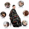 Stylish Professional Hair Cutting Cape Fashionable Salon Barber Cape with Adjustable Closure Just A Boy Who Love Trains view 3