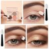 Eyeshadow Applicators Sponge Tip, 50 PCS Disposable Mini Sponge Eye Shadow Applicator Sticks, Disposable Makeup Eyeshadow Sponges Small Portable Travel Eye Makeup Brushes for Women Lips Eyes, Nail Art view 4