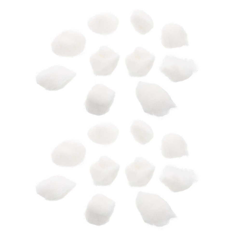 TIDTALEO Pure Cotton Balls for Makeup and Nail Care Absorbent Soft Organic Cotton 500g for Women