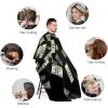 Waterproof Professional Hair Cutting Cape Large Salon Barber Cape for Men Women Falling Money American Bill Dollars view 3