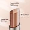 Aubelnmay 3-Color Gradient Eyeshadow Stick, Waterproof Cream-to-Powder Eye Shadow, Long-Lasting Blendable Matte & Shimmer Makeup for Daily Wear, #01 Flowing Sand Brown (Pearl) view 3