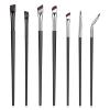 7 Pcs Angled Eyeliner Brushes, Ultra Thin Eye Makeup Brushes, Synthetic Bristles, for Eyelining And Eyebrows view 1