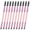 10 Pieces Duo Eyebrow Brush, Eyebrow Spoolie Brush and Angled Brow Brushes for Shaping & Filling Eyebrows Lash Tint Brushes for Brows or Lashes (Pink) view 1