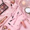 10 Pieces Duo Eyebrow Brush, Eyebrow Spoolie Brush and Angled Brow Brushes for Shaping & Filling Eyebrows Lash Tint Brushes for Brows or Lashes (Pink) view 4