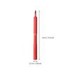 CORHAD Retractable Lipstick Brush 3pcs Set with Portable Lip Brush Applicators for Women, Compact Makeup Tool for Travel and Daily Lipstick Application view 2
