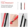 CORHAD Retractable Lipstick Brush 3pcs Set with Portable Lip Brush Applicators for Women, Compact Makeup Tool for Travel and Daily Lipstick Application view 3