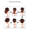 2 Pack French Twist Hair Bun Maker | Easy Snap Hair Styling Tool for Ballet Bun, Updo & French Twist | Flexible Non-Slip Hair Accessories for Women & Girls (Light Brown) view 2