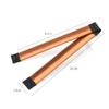 2 Pack French Twist Hair Bun Maker | Easy Snap Hair Styling Tool for Ballet Bun, Updo & French Twist | Flexible Non-Slip Hair Accessories for Women & Girls (Light Brown) view 3
