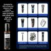 100ml Razor Cleaning Spray, Shaver Cleaning Liquid. Compatible With Braun, Compatible With Philips, Compatible With Panasonic, Suitable For 99% Of Razors And Hair Clippers(4 pcs) view 2