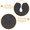 Homoyoyo 3pcs Black Barber Cape 140x90cm Waterproof Hair Cutting Cape Hair Styling Apron for Adults Salon and Home Use view 3