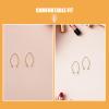 Artibetter 3pcs Face Dimple Trainer Facial Muscle Exerciser Stainless Steel Dimple Shaper for Women Natural Cheek Sculpting Device for Regular Face Exercise view 3