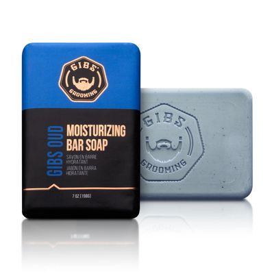 GIBS Oud, Moisturizing, Long-Lasting, 7oz Bar Soap