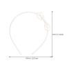 NUOBESTY Pearl Headbands for Women 6pcs Set, Multi-style Pearl Hair Hoops Hair Accessories, Wedding and Daily Wear view 2