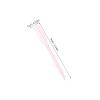BETOOKY 100pcs Mini Eyelash Comb and Small Brow Brush 9cm Pink Reusable Eyebrow Eyelash Shaper for Lash Styling and Brow Grooming Tools for Women view 2