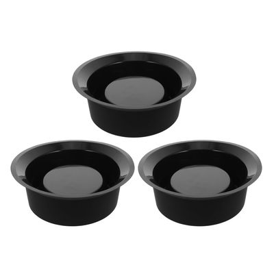 FAVOMOTO 3pcs Silicone Shaving Bowls Reusable Travel Beard Shaving Mugs for Home and Barber Grooming with Foaming Soap Mixing Cups