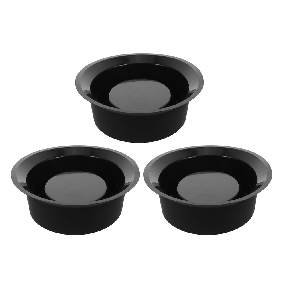 FAVOMOTO 3pcs Silicone Shaving Bowls Reusable Travel Beard Shaving Mugs for Home and Barber Grooming with Foaming Soap Mixing Cups