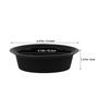 FAVOMOTO 3pcs Silicone Shaving Bowls Reusable Travel Beard Shaving Mugs for Home and Barber Grooming with Foaming Soap Mixing Cups view 2