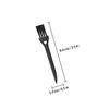 Mobestech 36pcs Electric Razor Cleaning Brushes Small Shaving Brush Set Multi-Color Handles White and Black Bristles for Electric Shaver Maintenance and Detail Cleaning view 2